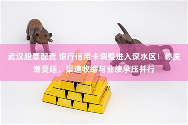 武汉股票配资 银行信用卡调整进入深水区！停发潮蔓延，渠道收缩与业绩承压并行