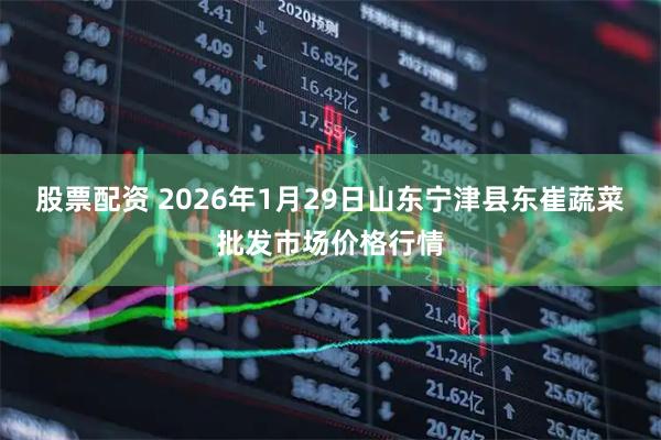 股票配资 2026年1月29日山东宁津县东崔蔬菜批发市场价格行情