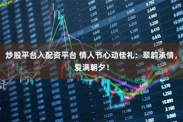 炒股平台入配资平台 情人节心动佳礼：翠韵承情，爱满朝夕！