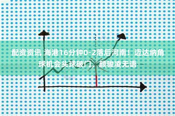 配资资讯 海港16分钟0-2落后河南！迈达纳角球机会头球破门，颜骏凌无语